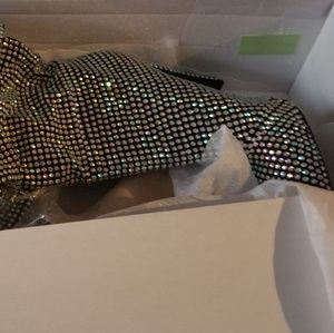 Steve madden rhinestone boots